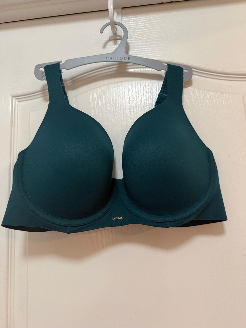 Lane Bryant Cacique Modern luxe Balconette size 38DD green color